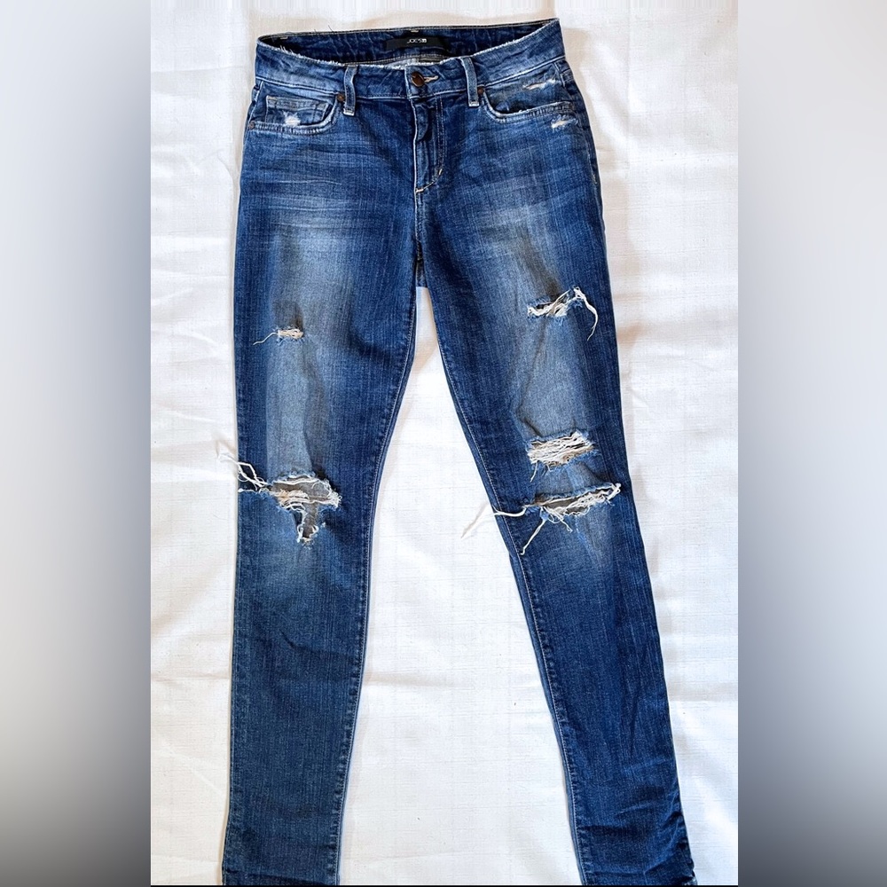 Joe’s Jeans Keagan Distressed Skinny Ankle Jeans